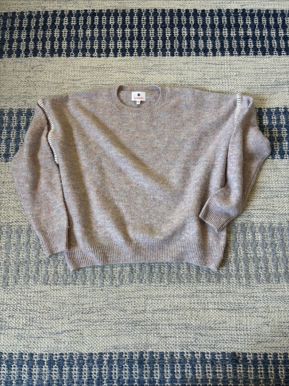 Sundry Cashmere Sweater light purple